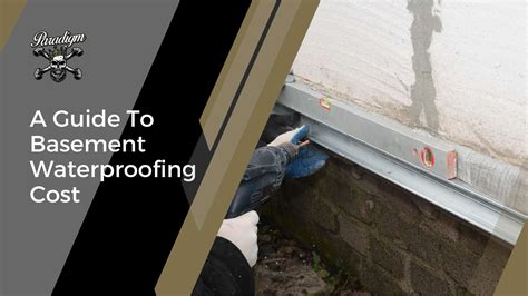 Foundation waterproofing cost. Things To Know About Foundation waterproofing cost. 